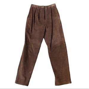 Women’s Vintage Leather Pants size Small